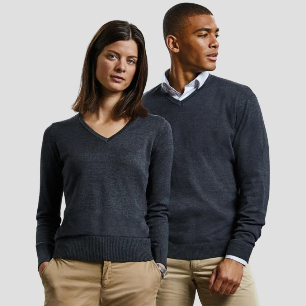 Models wearing the Russell 710M Sweatshirt