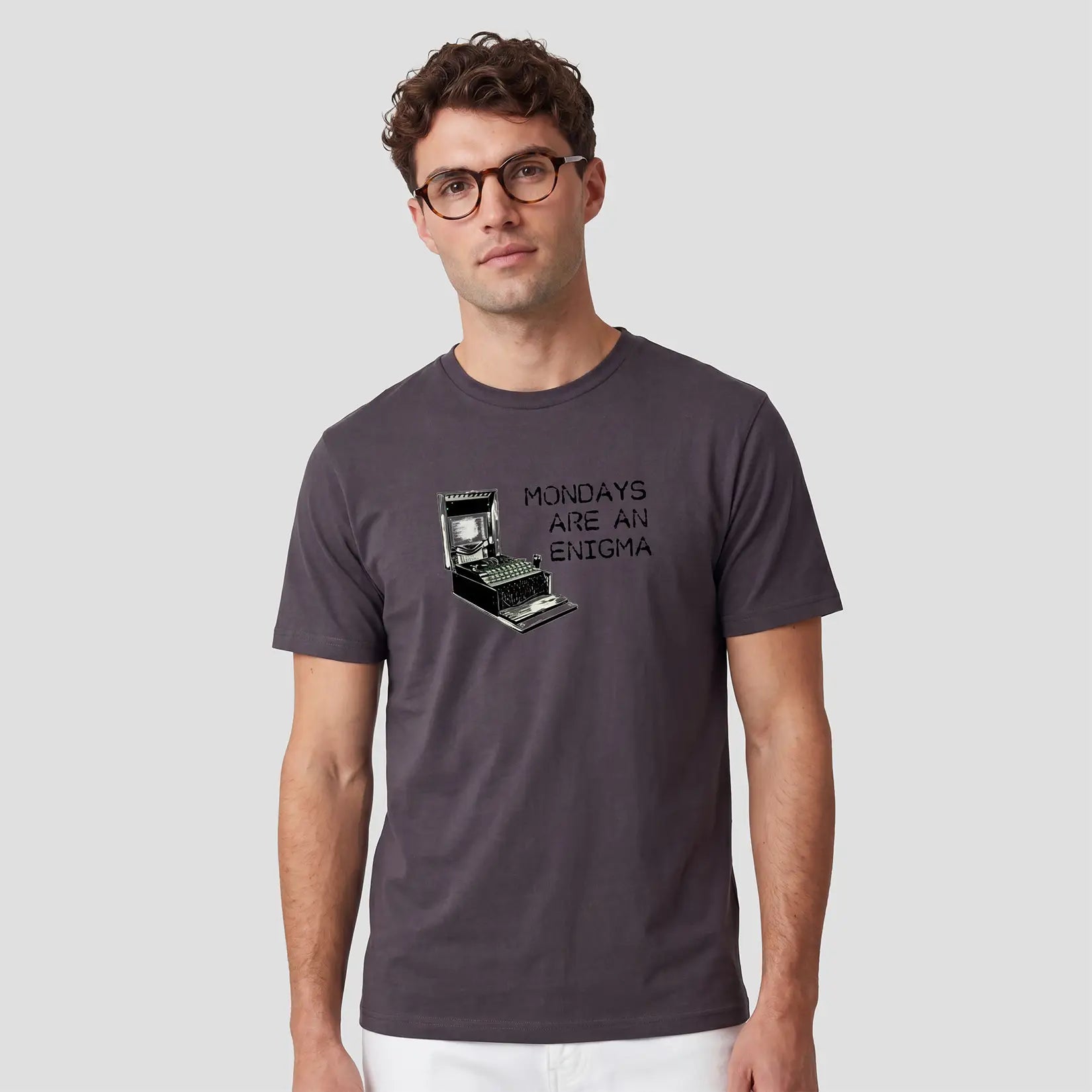 TNMOC T-Shirt - Mondays are an Enigma