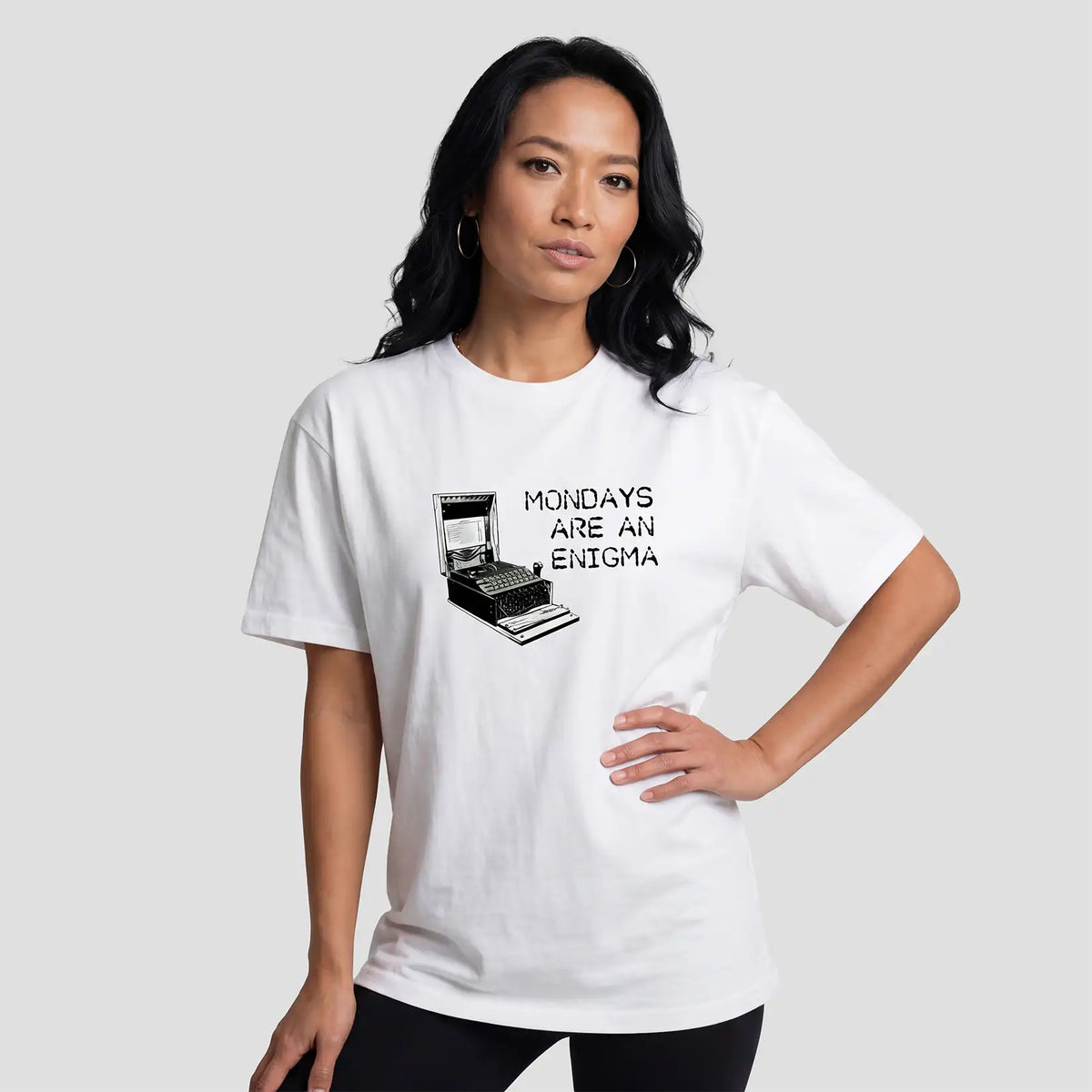 TNMOC T-Shirt - Mondays are an Enigma