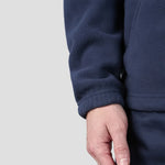 Close-up of the Pro RTX Pro Fleece Jacket in Navy sleeve/cuff