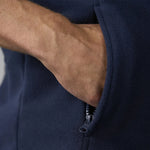 Close-up of Pro RTX Pro Fleece Gilet zip-pocket