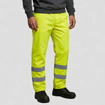 model wearing Hi-Vis Traffic Trouser