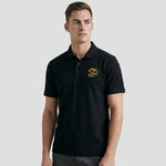 Model wearing the SimplyDiag Network Polo Shirt