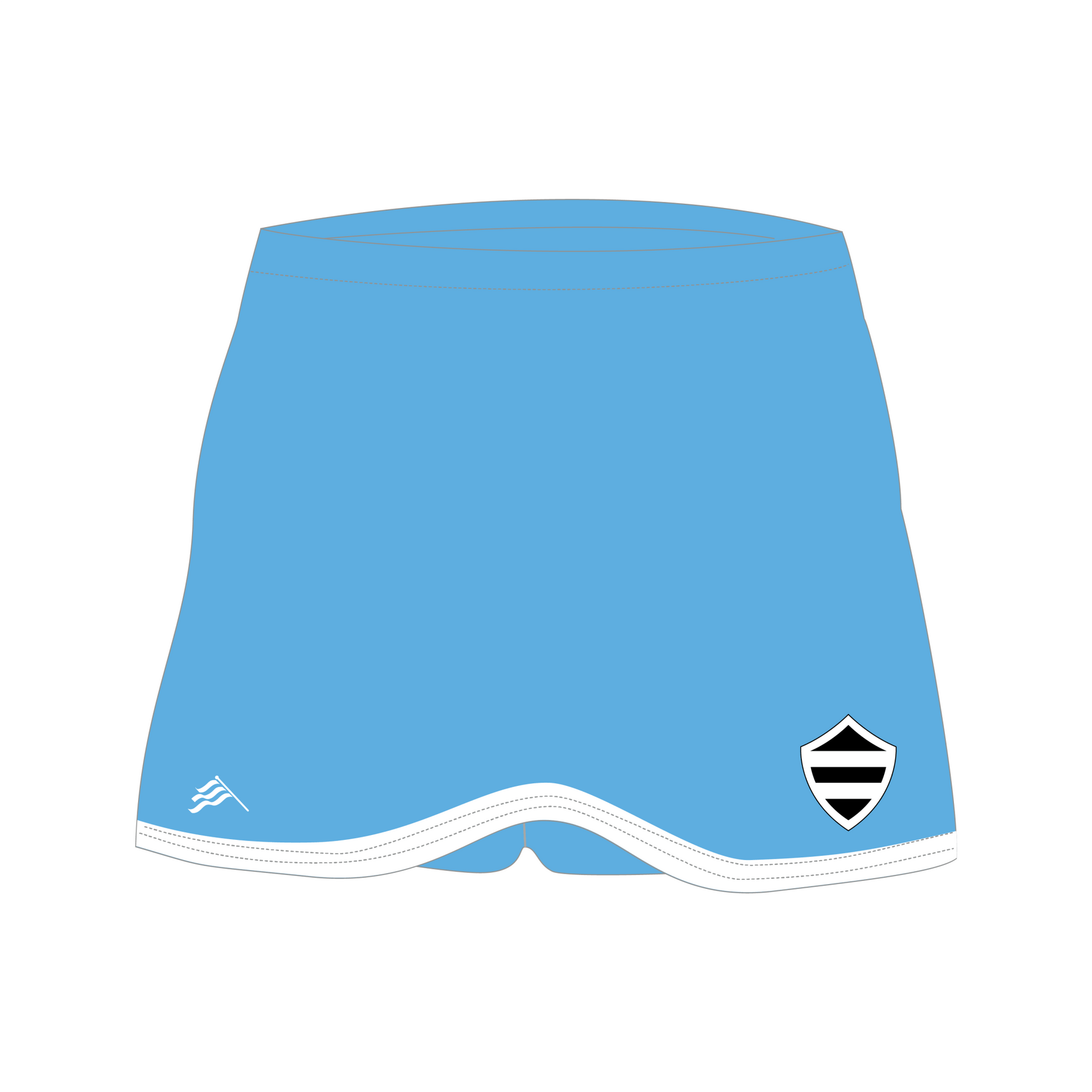 Sublimated Netball Skort Style 2 - Buccaneer Group