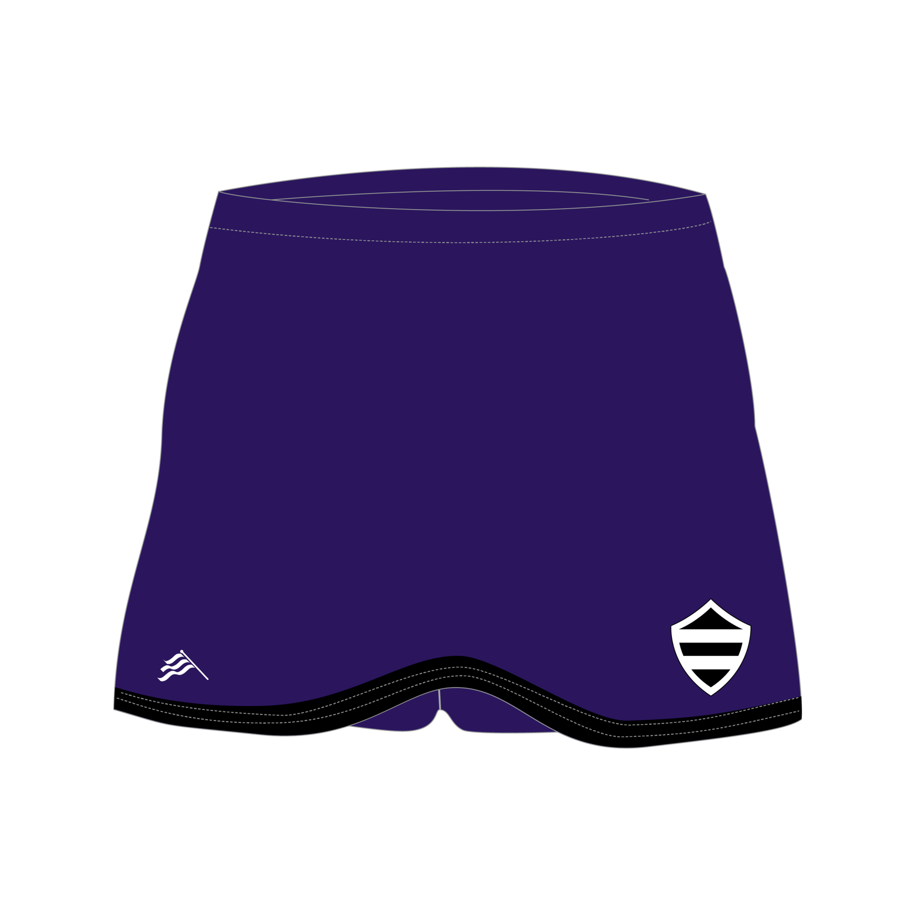 Sublimated Netball Skort Style 3 - Buccaneer Group