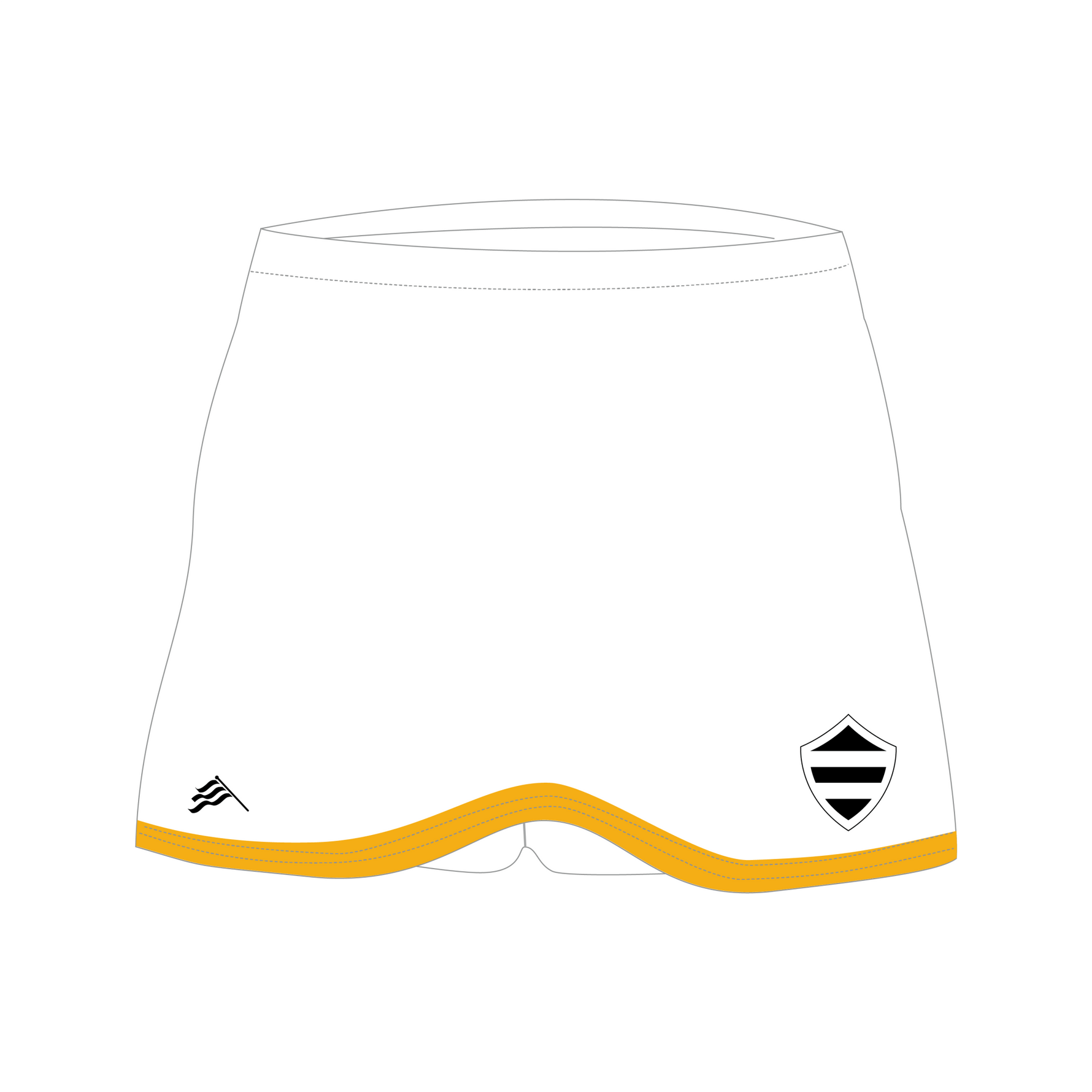 Sublimated Netball Skort Style 4 - Buccaneer Group