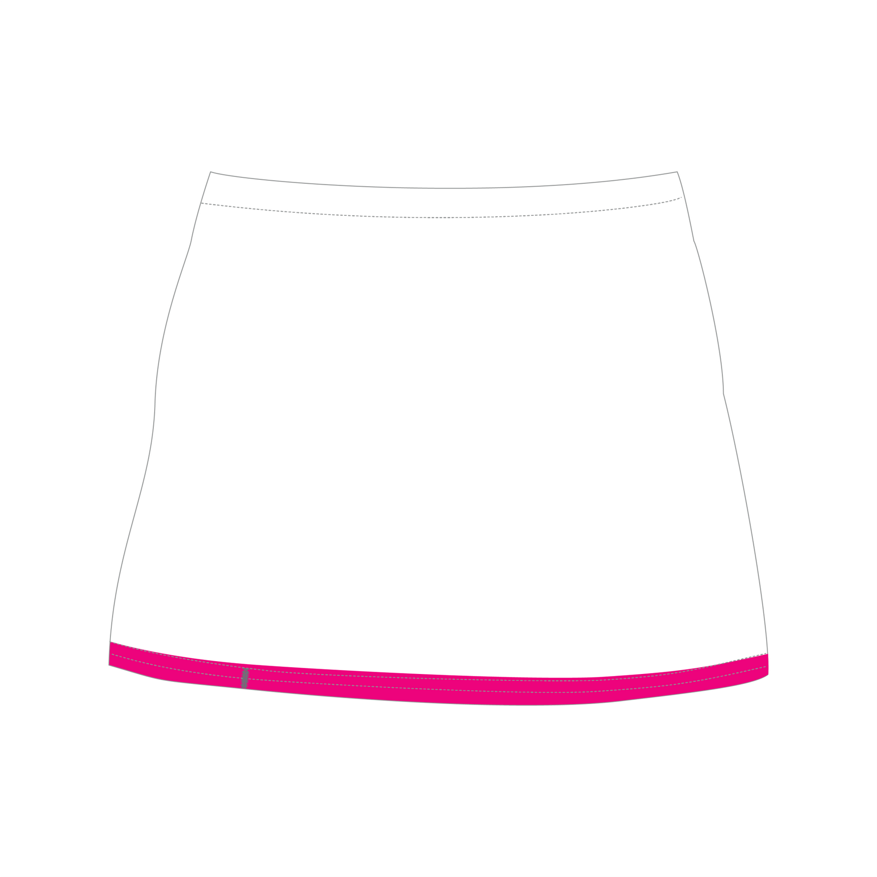 Sublimated Netball Skort Style 4 - Buccaneer Group