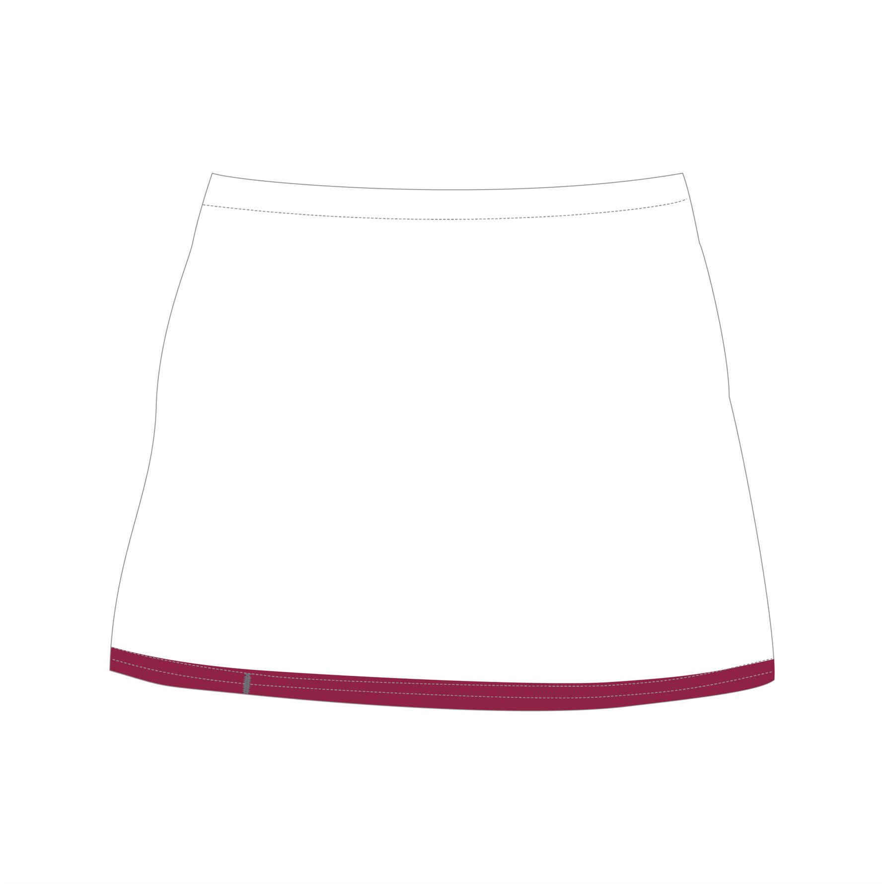 Sublimated Netball Skort Style 4 - Buccaneer Group