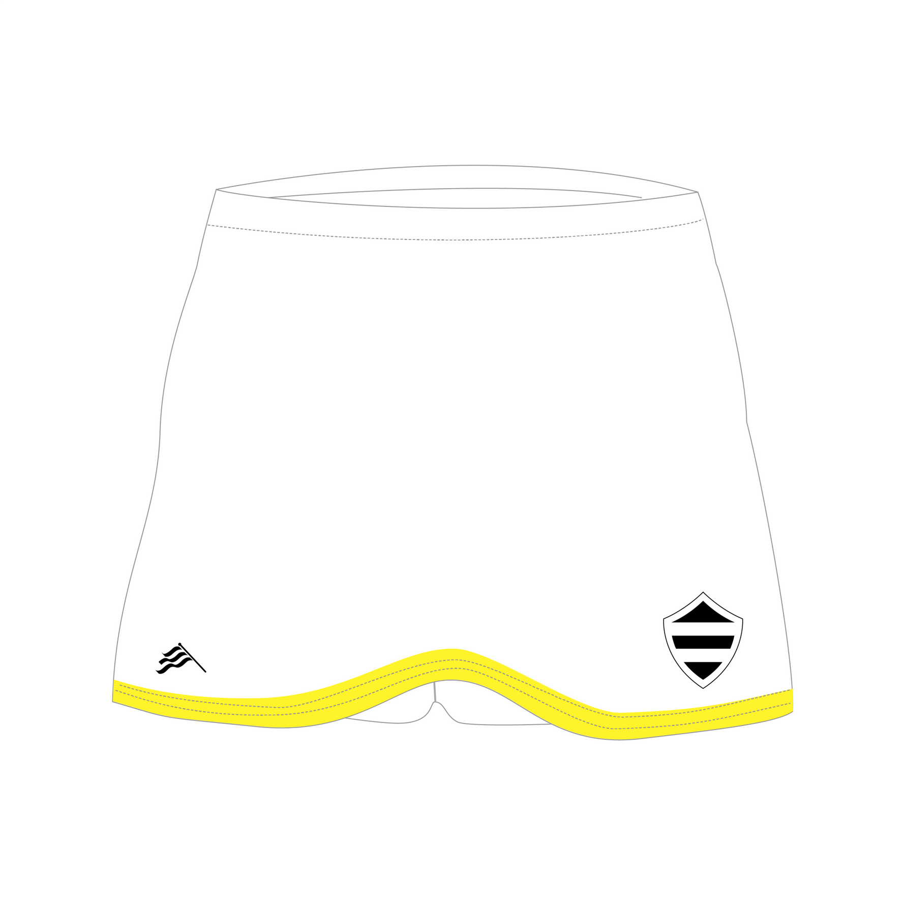 Sublimated Netball Skort Style 4 - Buccaneer Group
