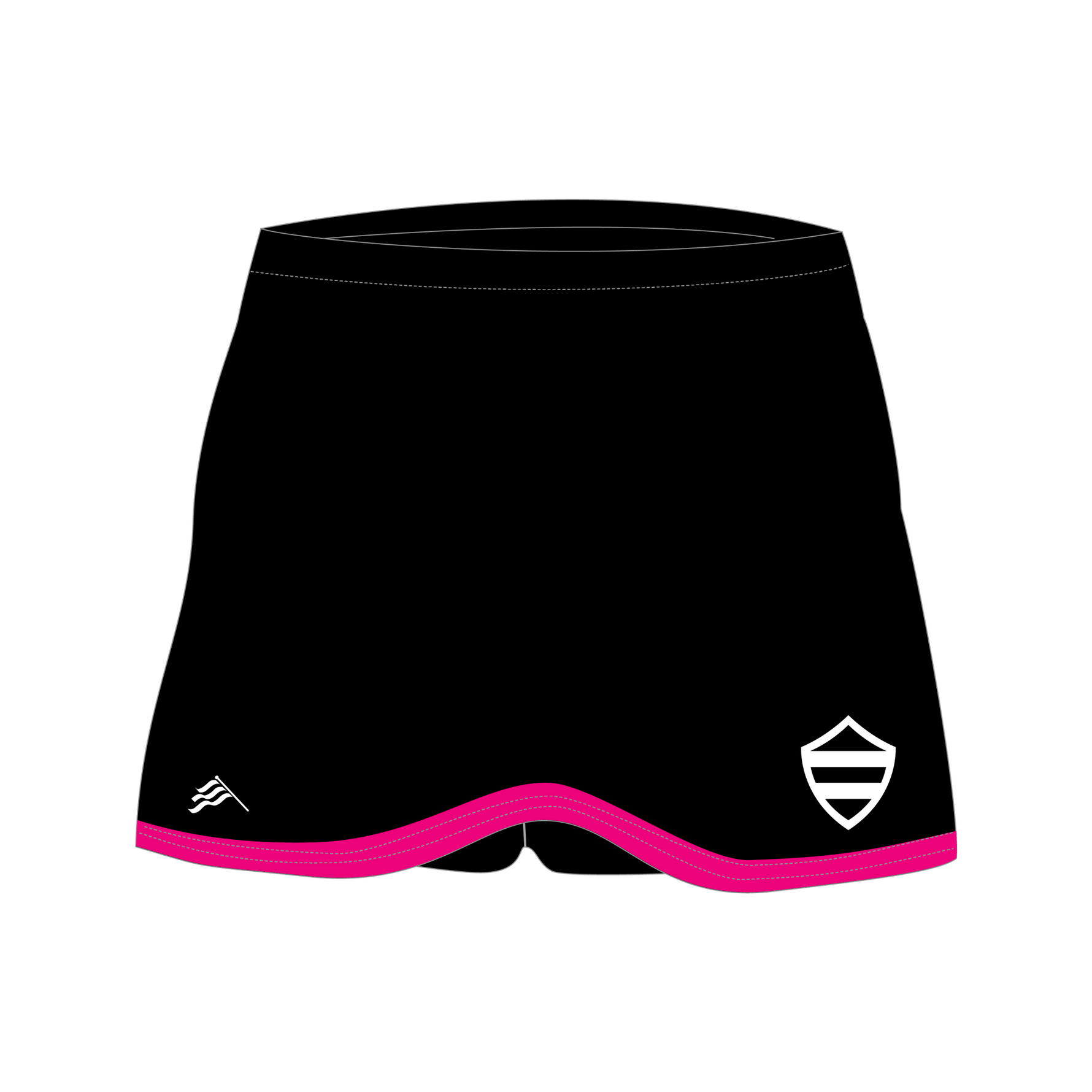Sublimated Netball Skort Style 5 - Buccaneer Group