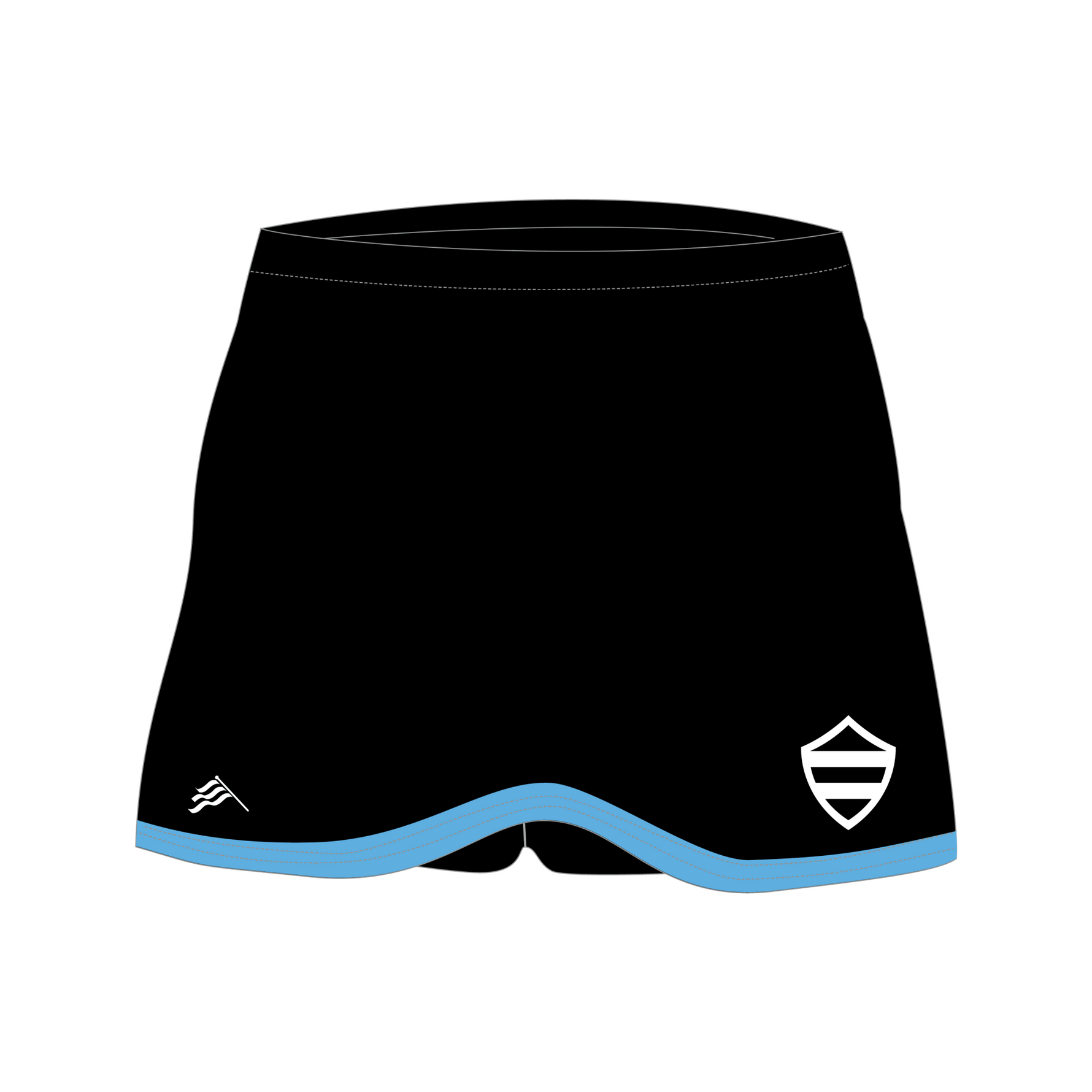 Sublimated Netball Skort Style 5 - Buccaneer Group