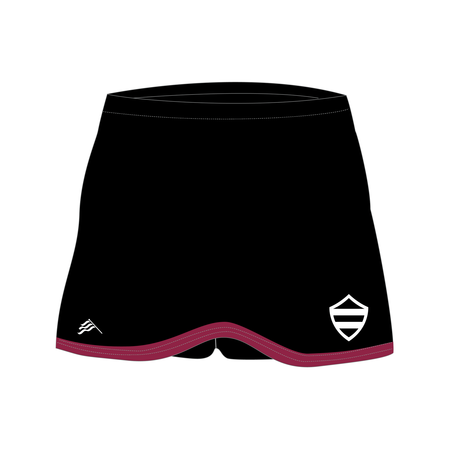 Sublimated Netball Skort Style 5 - Buccaneer Group