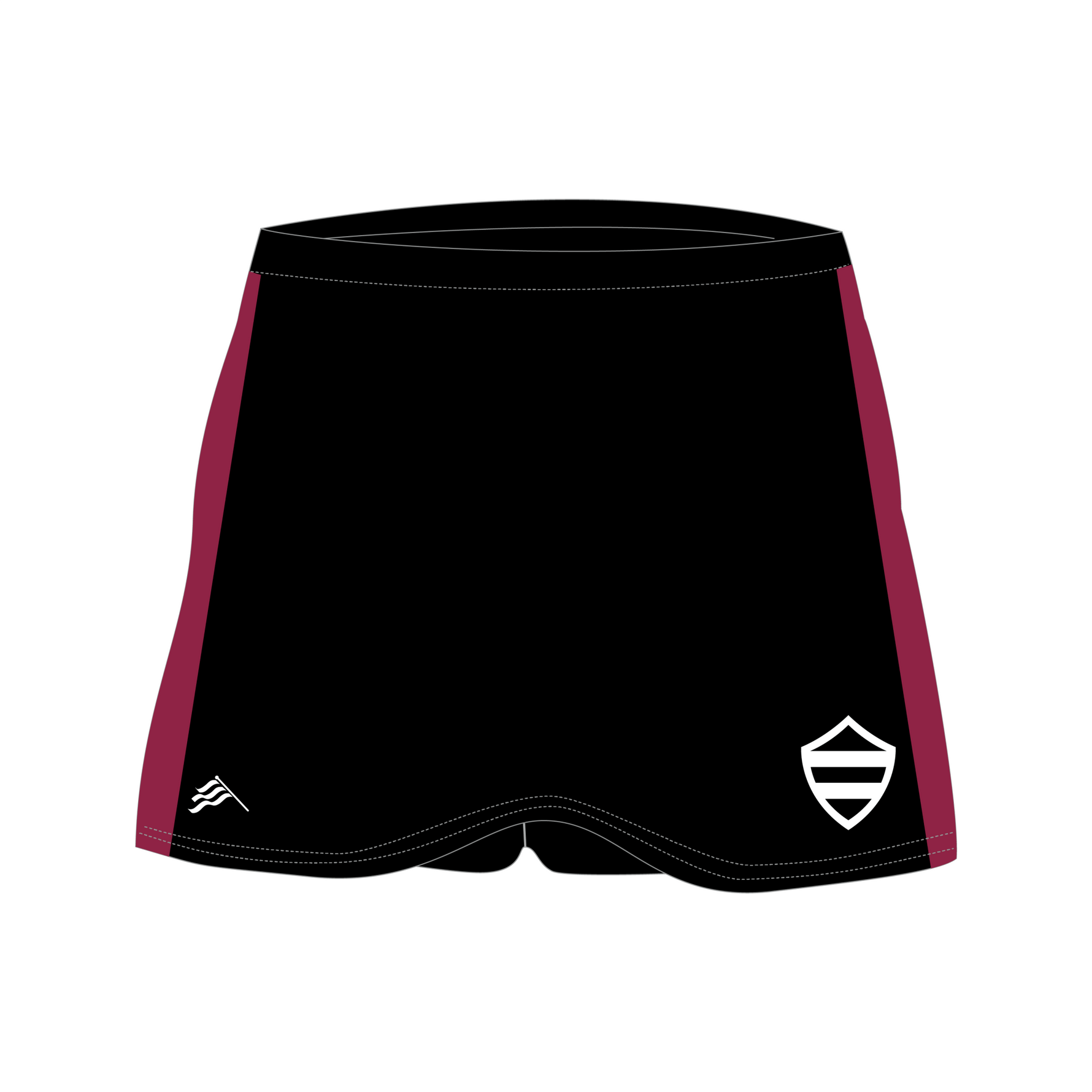 Sublimated Netball Skort Style 6 - Buccaneer Group