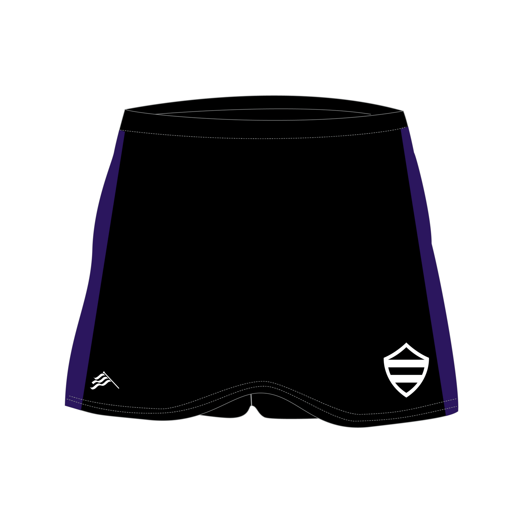 Sublimated Netball Skort Style 6 - Buccaneer Group