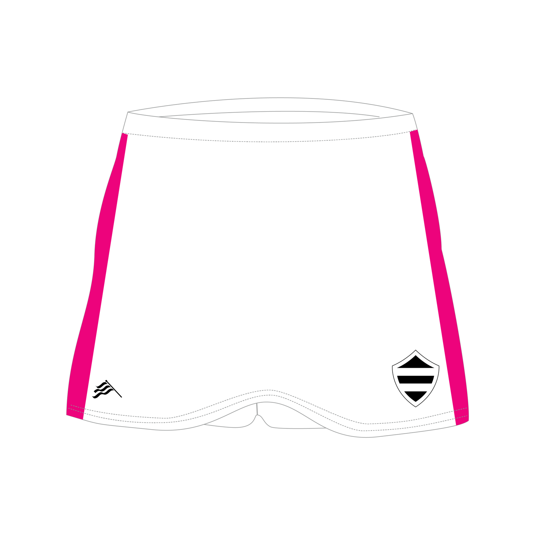 Sublimated Netball Skort Style 7 - Buccaneer Group