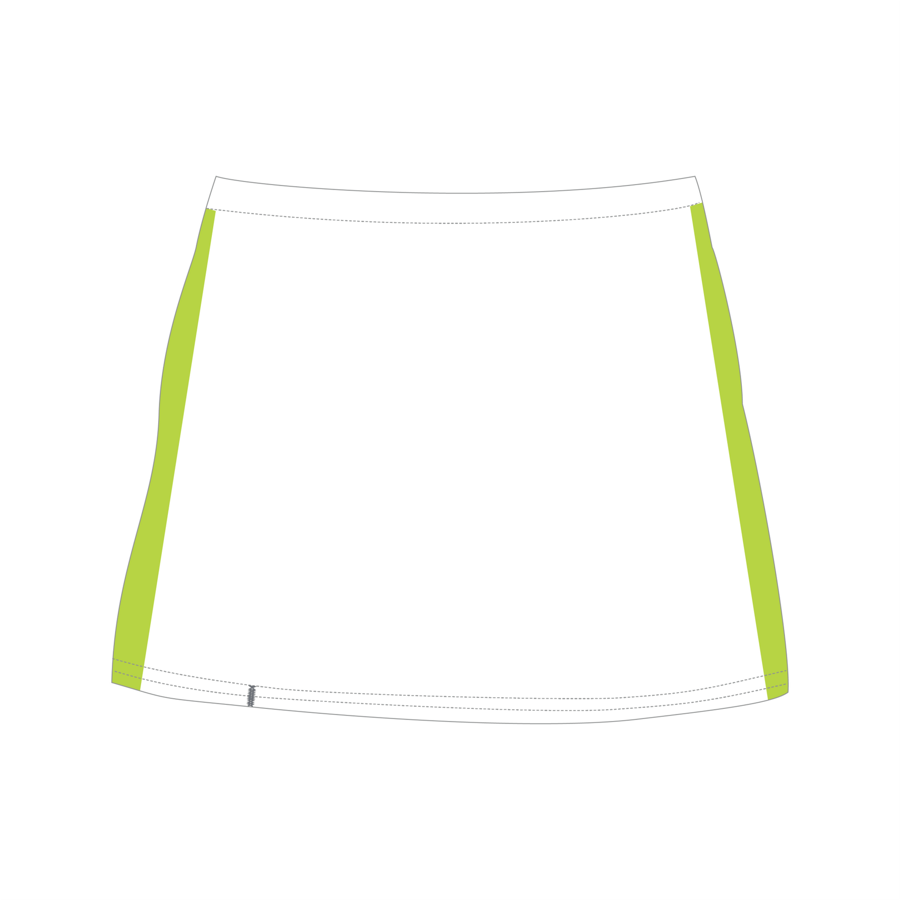 Sublimated Netball Skort Style 7 - Buccaneer Group