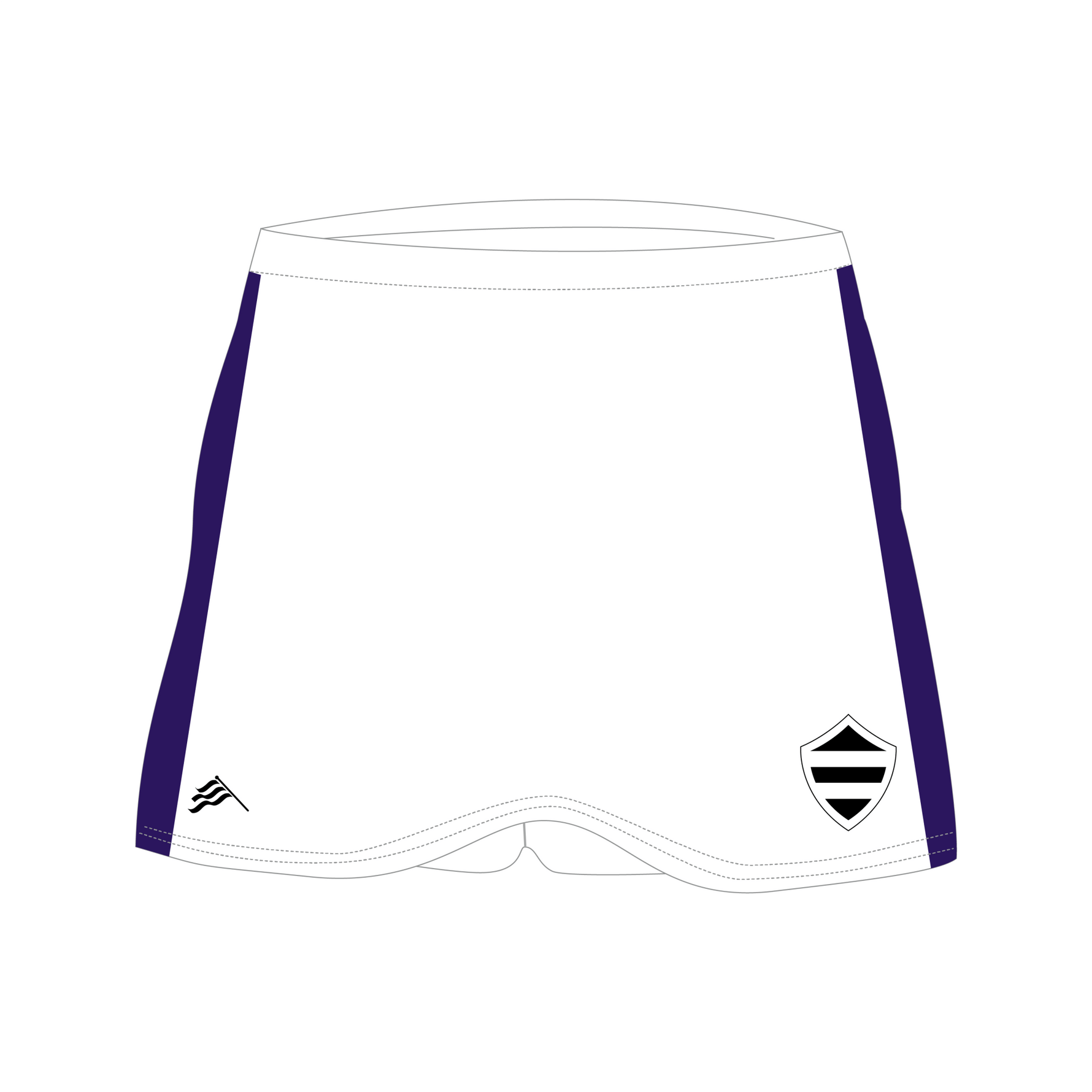 Sublimated Netball Skort Style 7 - Buccaneer Group