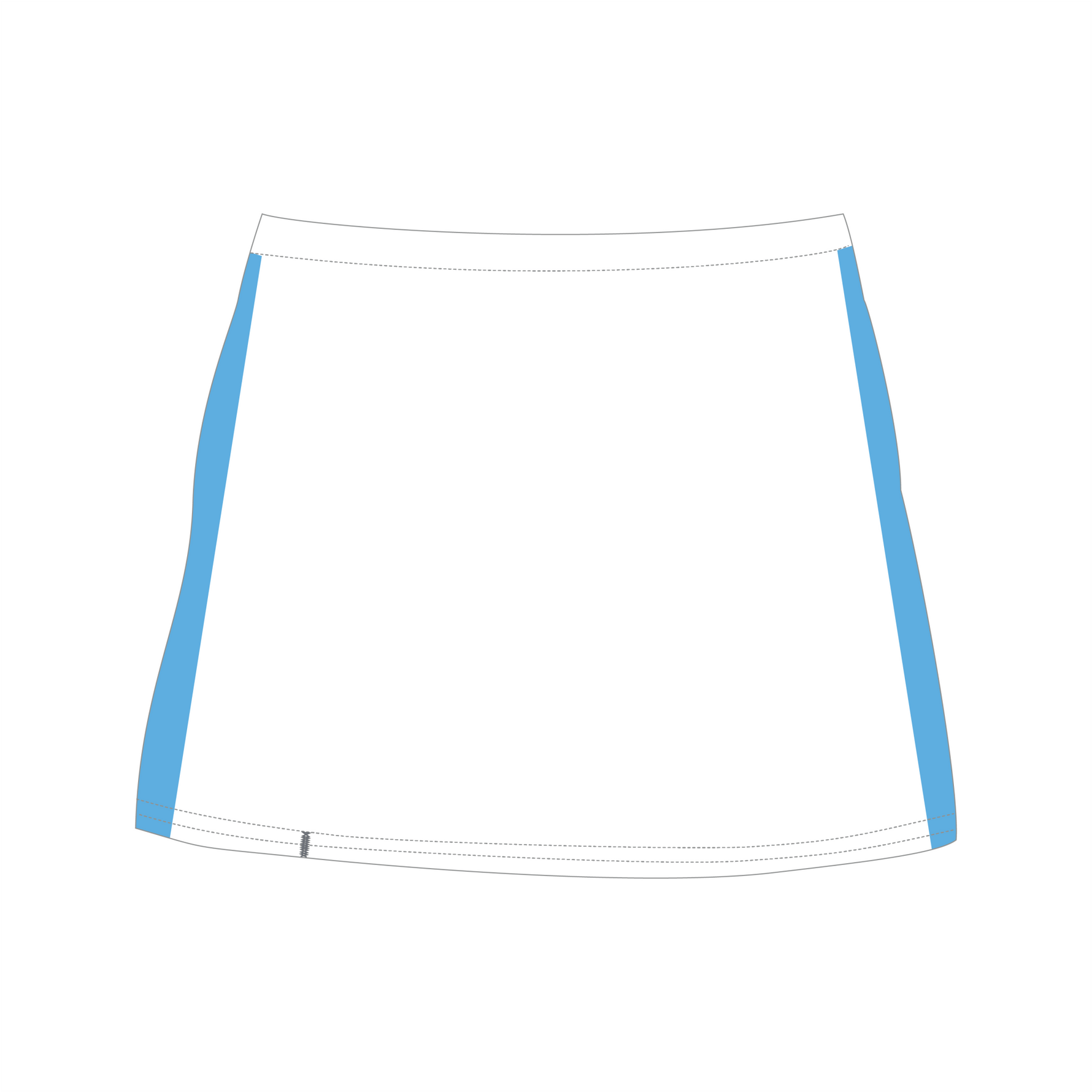 Sublimated Netball Skort Style 7 - Buccaneer Group