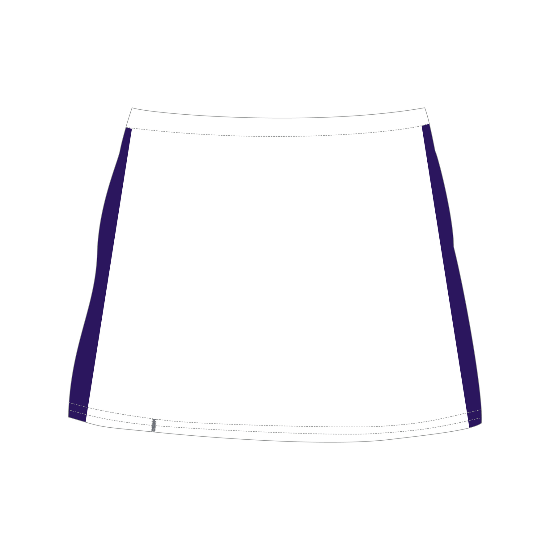 Sublimated Netball Skort Style 7 - Buccaneer Group