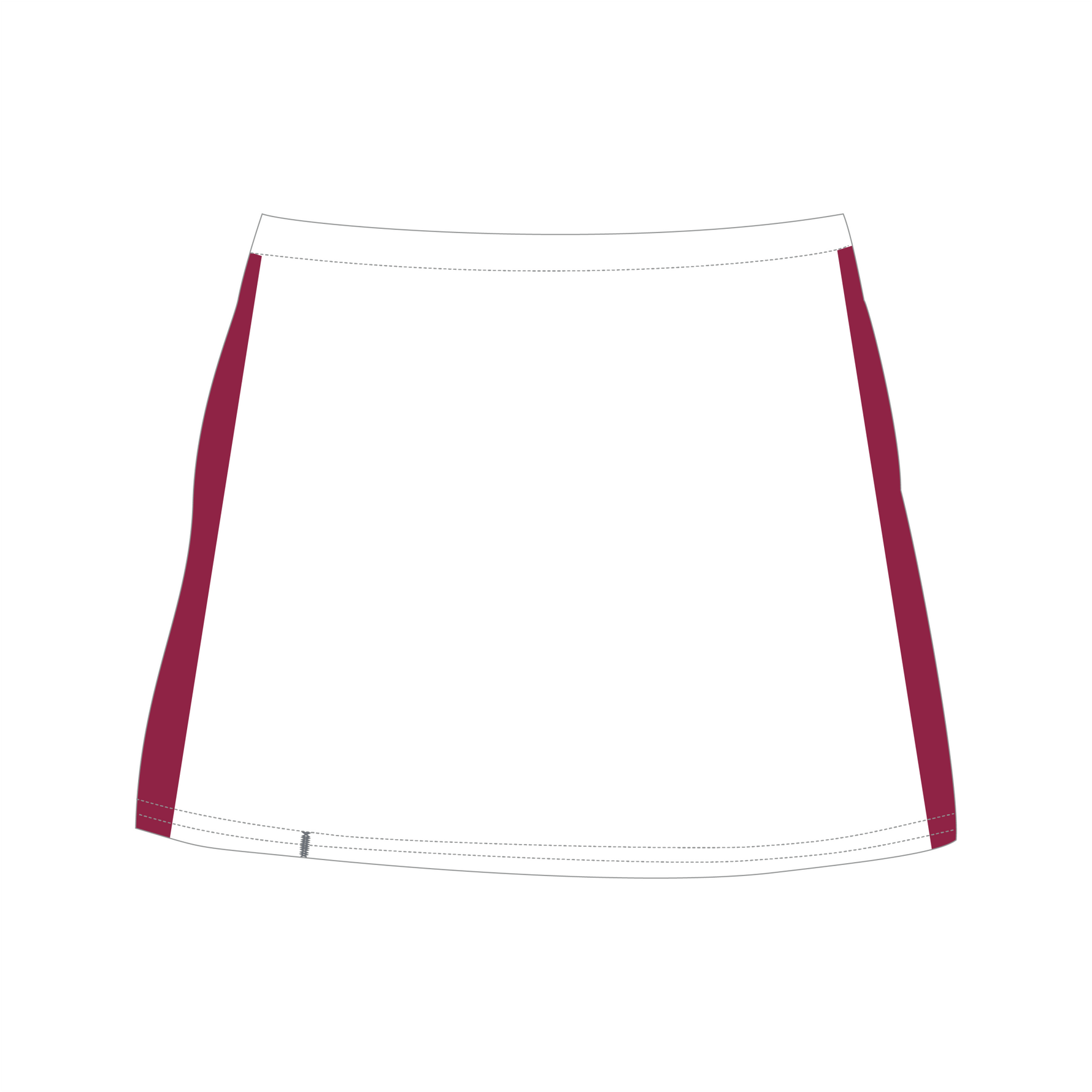 Sublimated Netball Skort Style 7 - Buccaneer Group