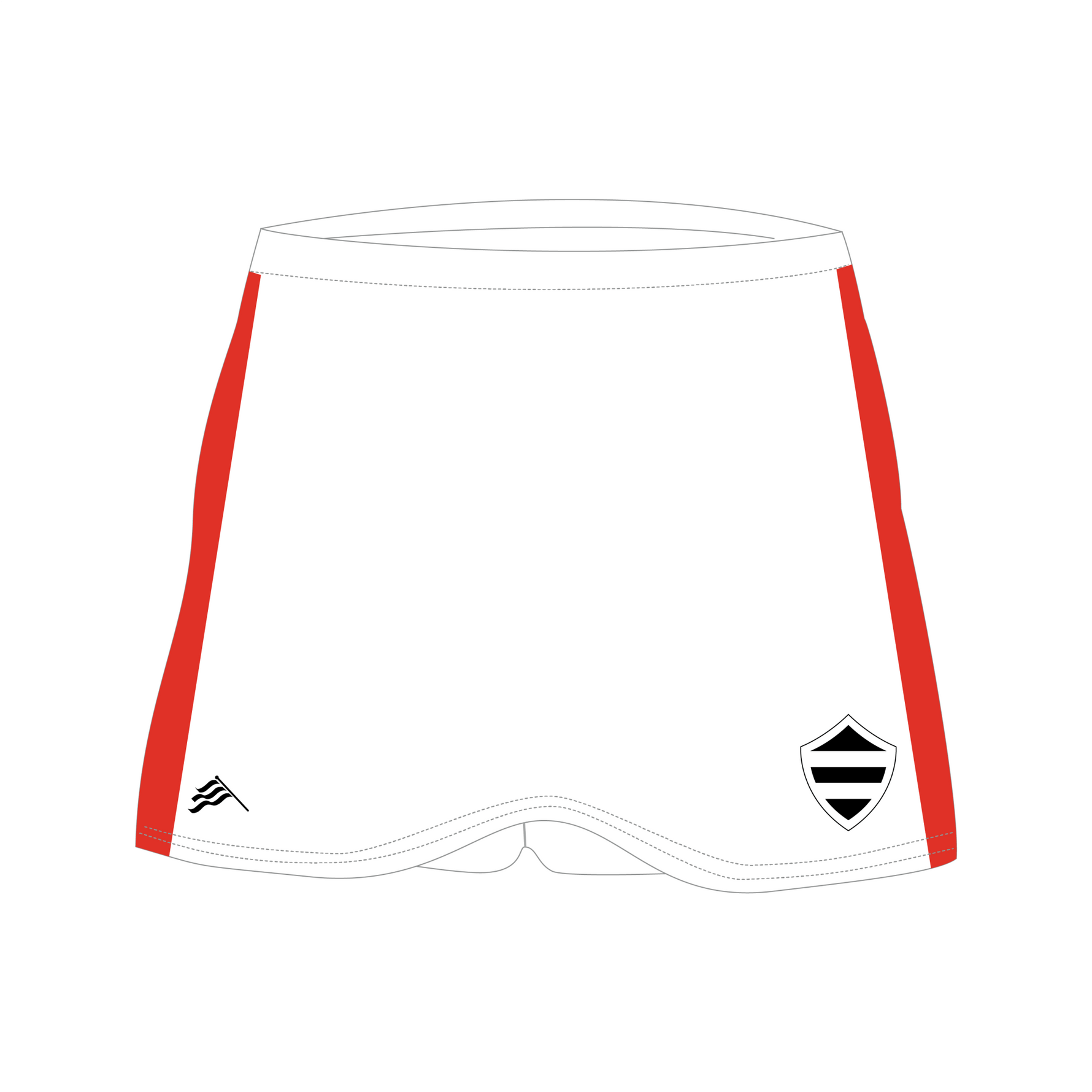 Sublimated Netball Skort Style 7 - Buccaneer Group