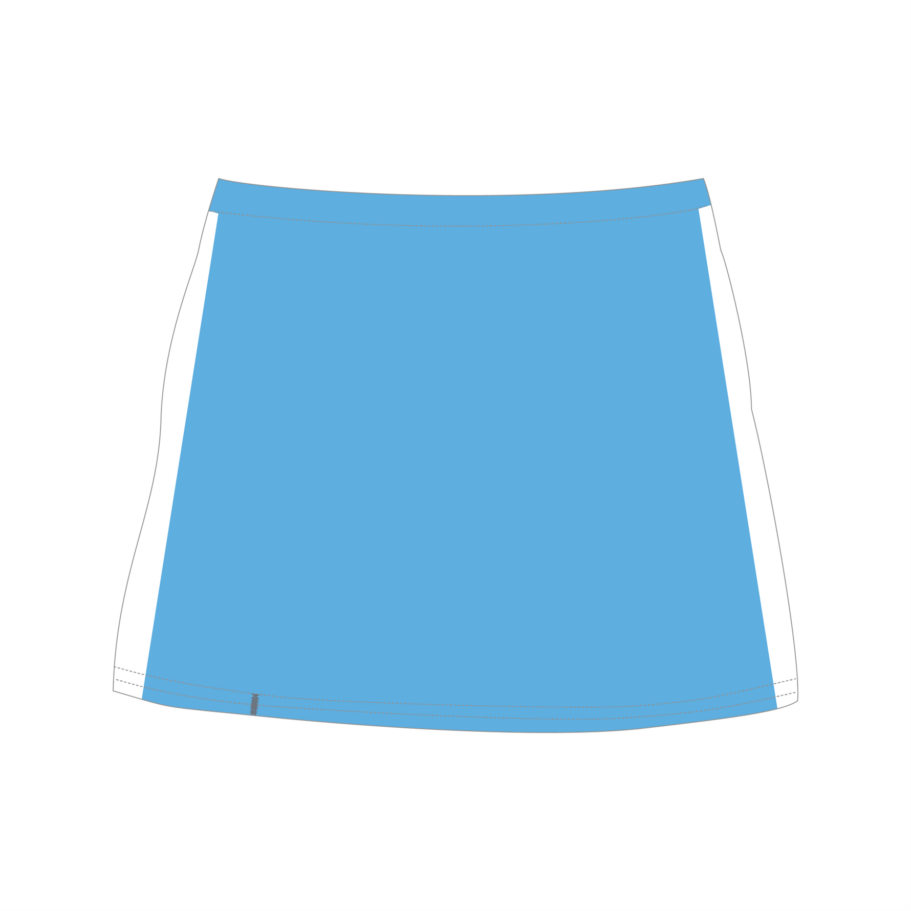 Sublimated Netball Skort Style 8 - Buccaneer Group