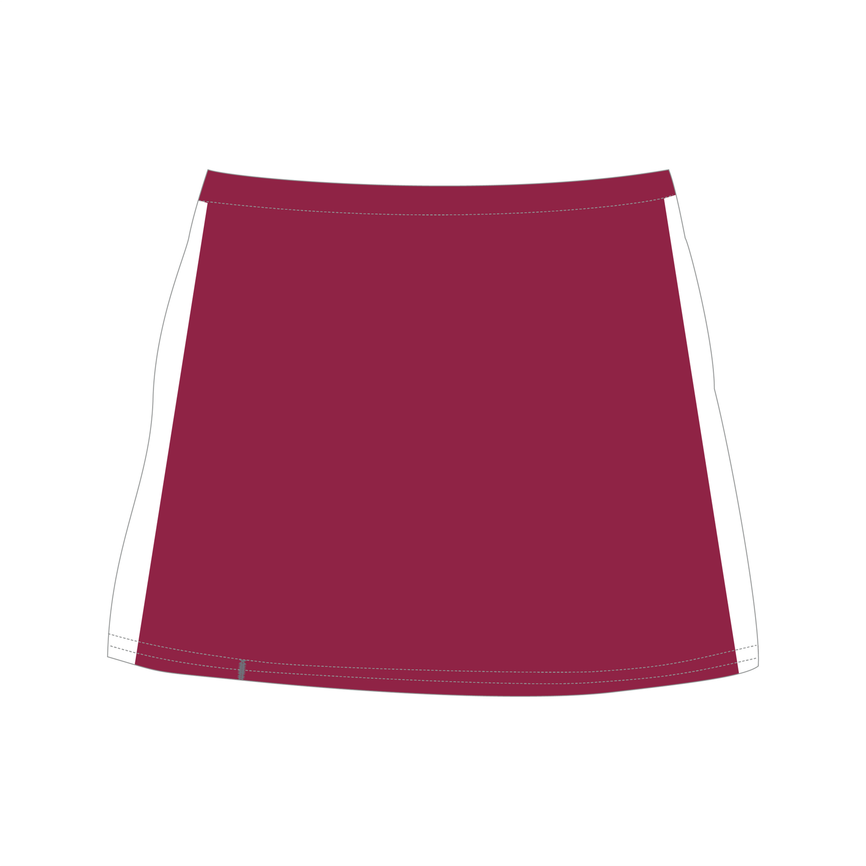 Sublimated Netball Skort Style 8 - Buccaneer Group