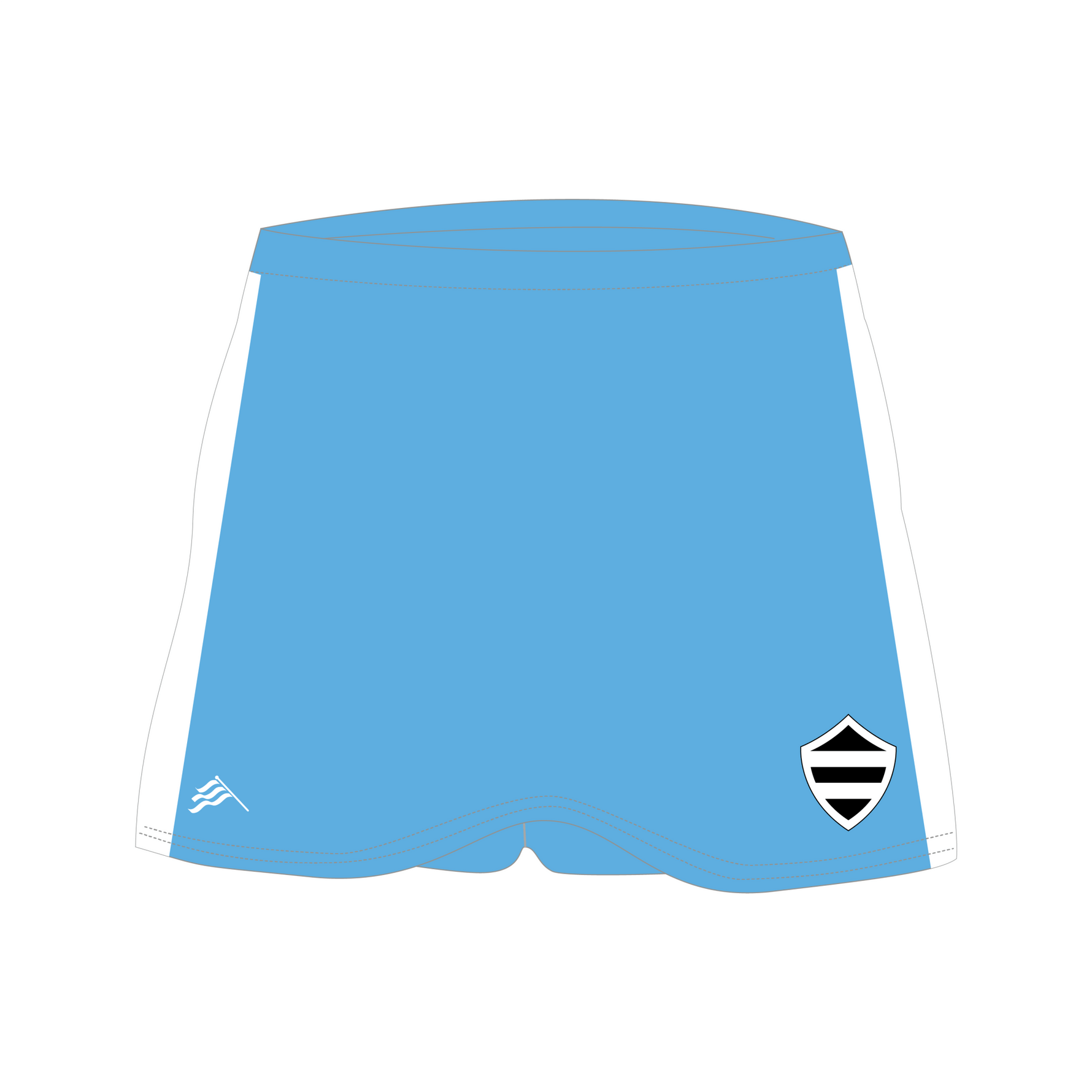 Sublimated Netball Skort Style 8 - Buccaneer Group