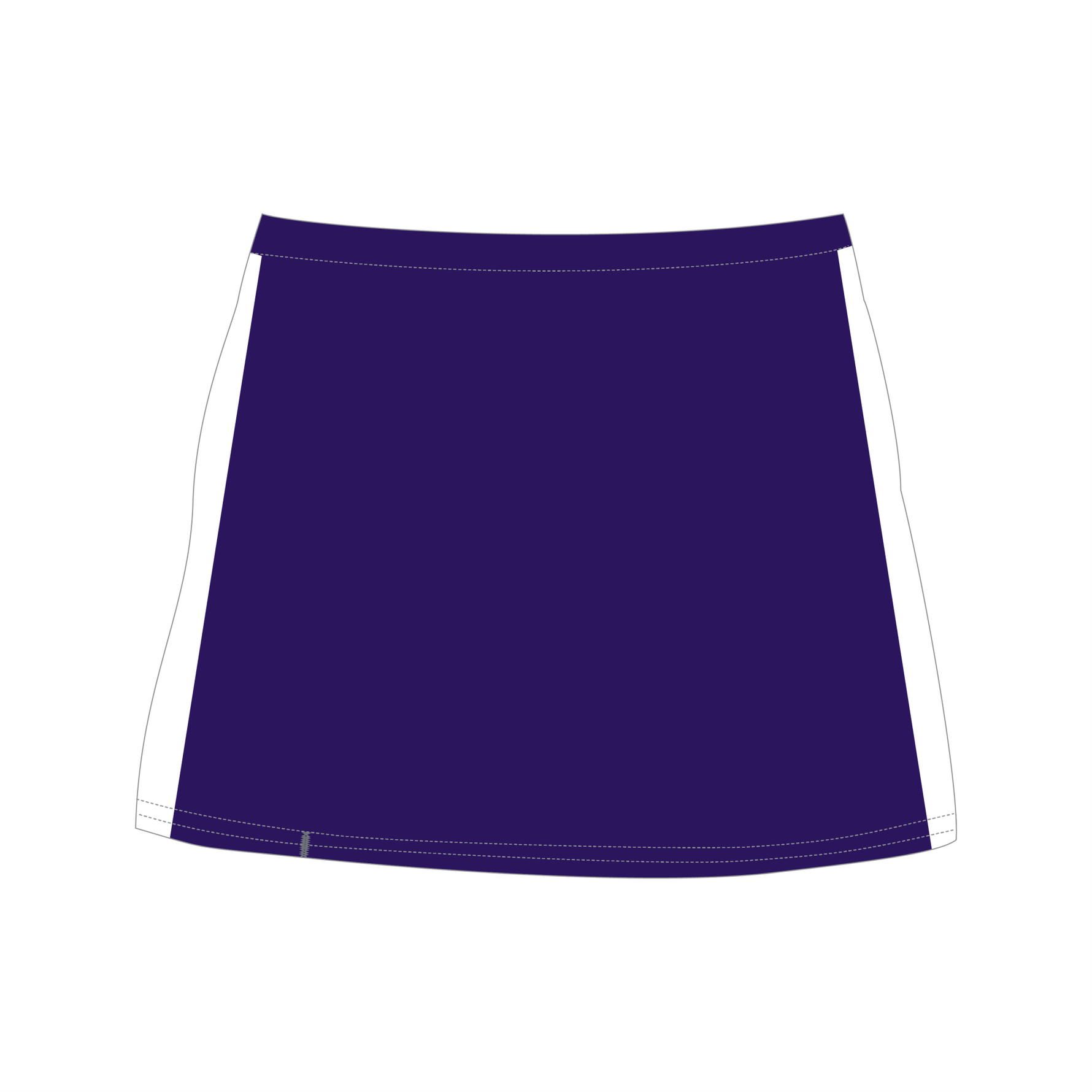 Sublimated Netball Skort Style 8 - Buccaneer Group