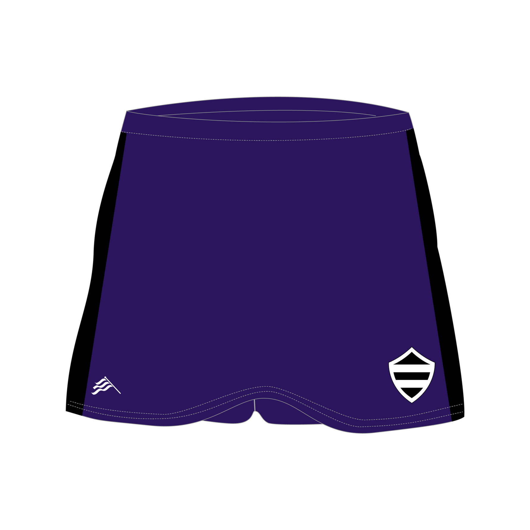 Sublimated Netball Skort Style 9 - Buccaneer Group