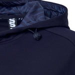 Close-up of the Surridge Sport VOLT Hoodie in Navy.