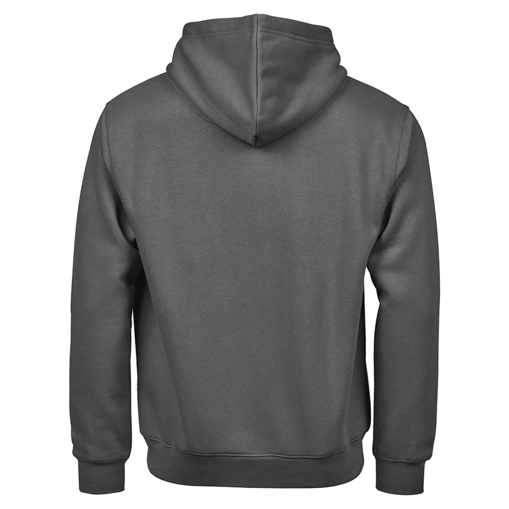 Tee Jays T5430 Hooded Sweatshirt powder grey back view 