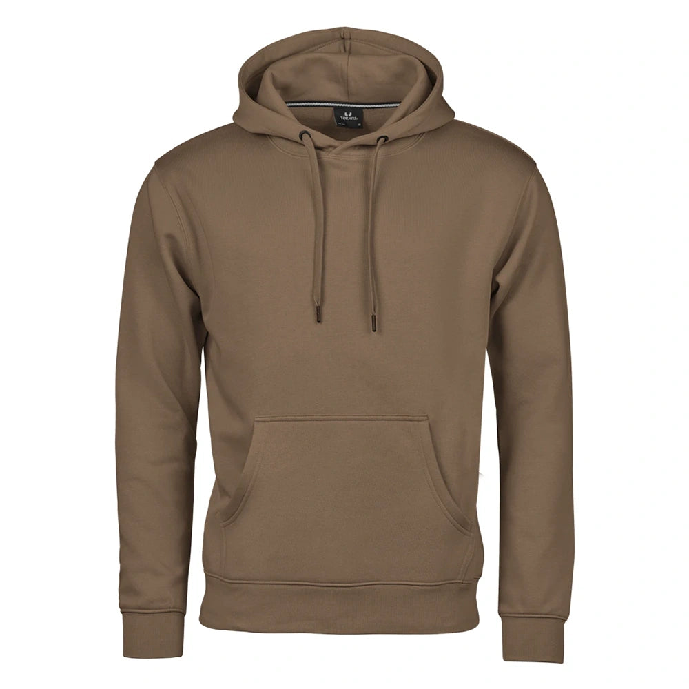 Tee Jays T5430 Hooded Sweatshirt wood front view 