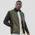 model wearing Hybrid-Stretch Jacket