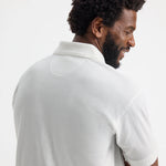 back close view of Heavyweight Cotton Poloshirt UC104