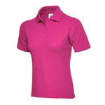Ladies Classic Poloshirt (Colours) UC106 hot pink