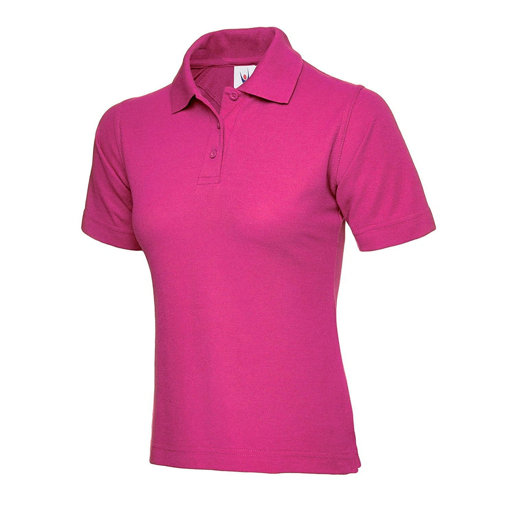 Ladies Classic Poloshirt (Colours) UC106 hot pink