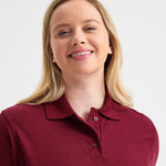 close up front view of Ladies Classic Poloshirt UC106