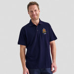 model wearing British Pistol Club Ultra Poloshirt