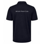 back view of British Pistol Club Ultra Poloshirt