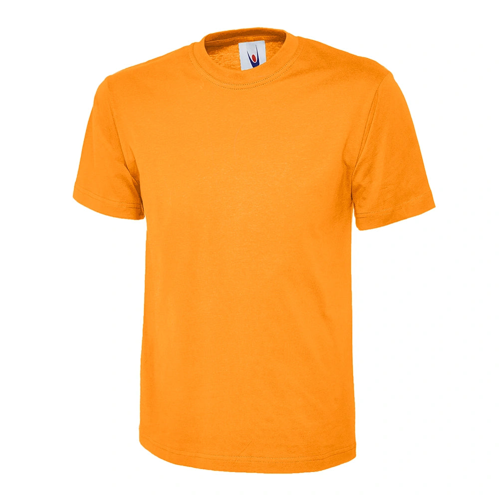 Classic T-shirt (Red, Orange, Yellow) UC301 orange