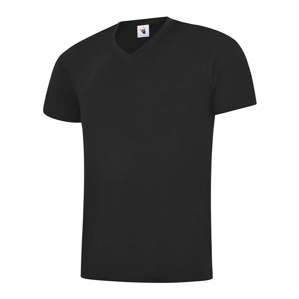 Uneek Classic V Neck T-shirt UC317 black