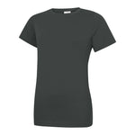 Uneek Ladies Classic T-Shirt UC318 charcoal