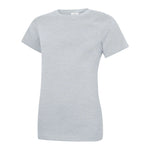 Uneek Ladies Classic T-Shirt UC318 heather grey