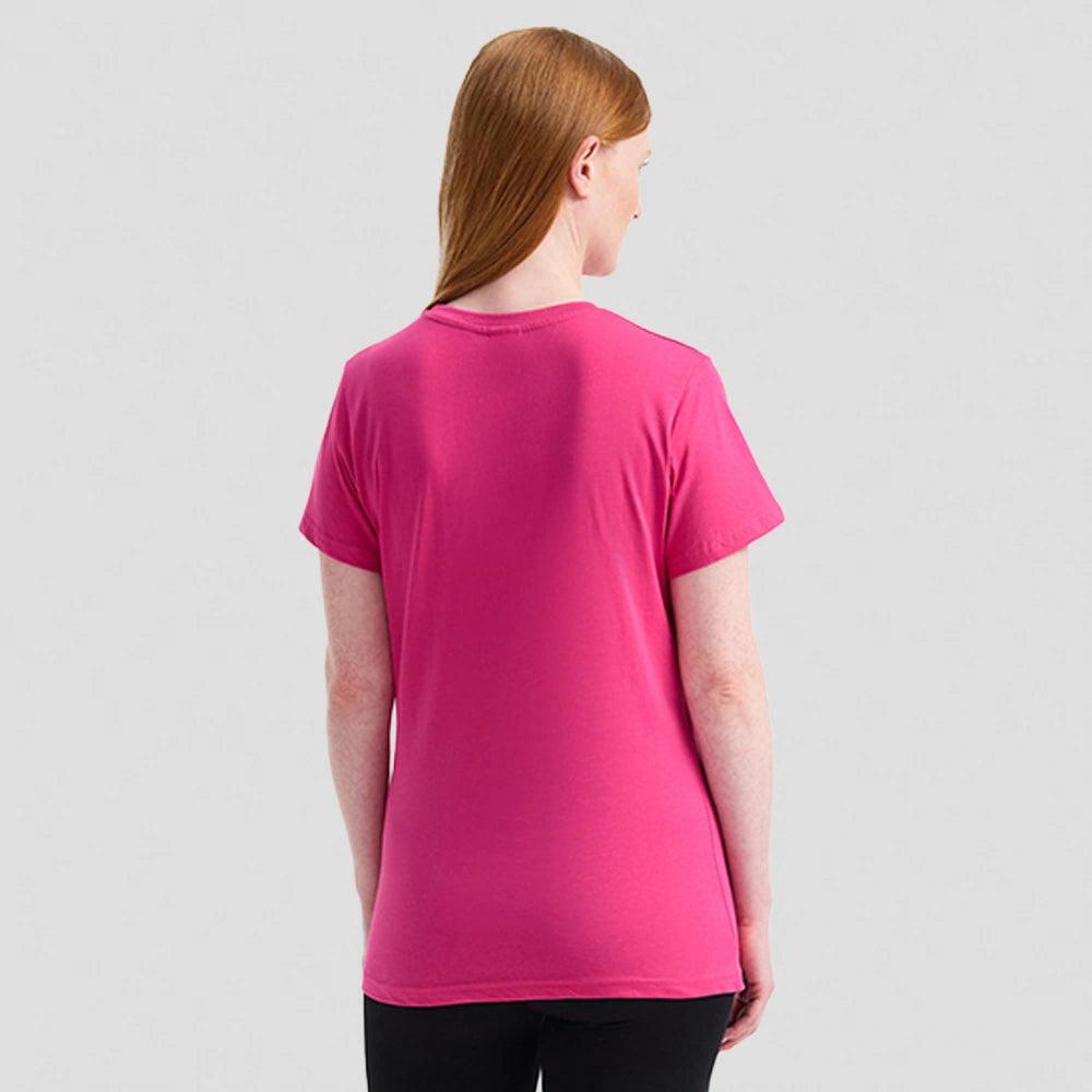 back view of Uneek Ladies Classic T-Shirt UC318