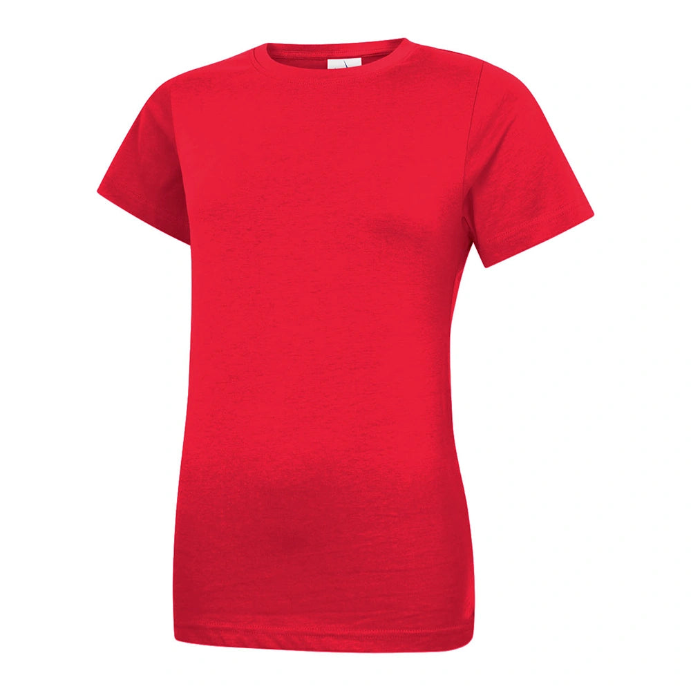 Uneek Ladies Classic T-Shirt UC318 red