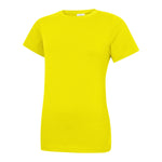 Uneek Ladies Classic T-Shirt UC318 yellow