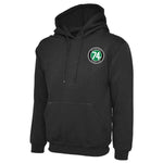 1874 Northwich JFC Supporters Hoodie - Adult black