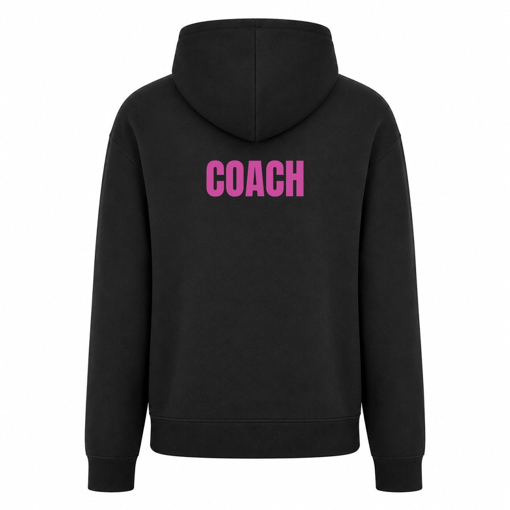 back view of All Stars Netball Coaches Hoodie