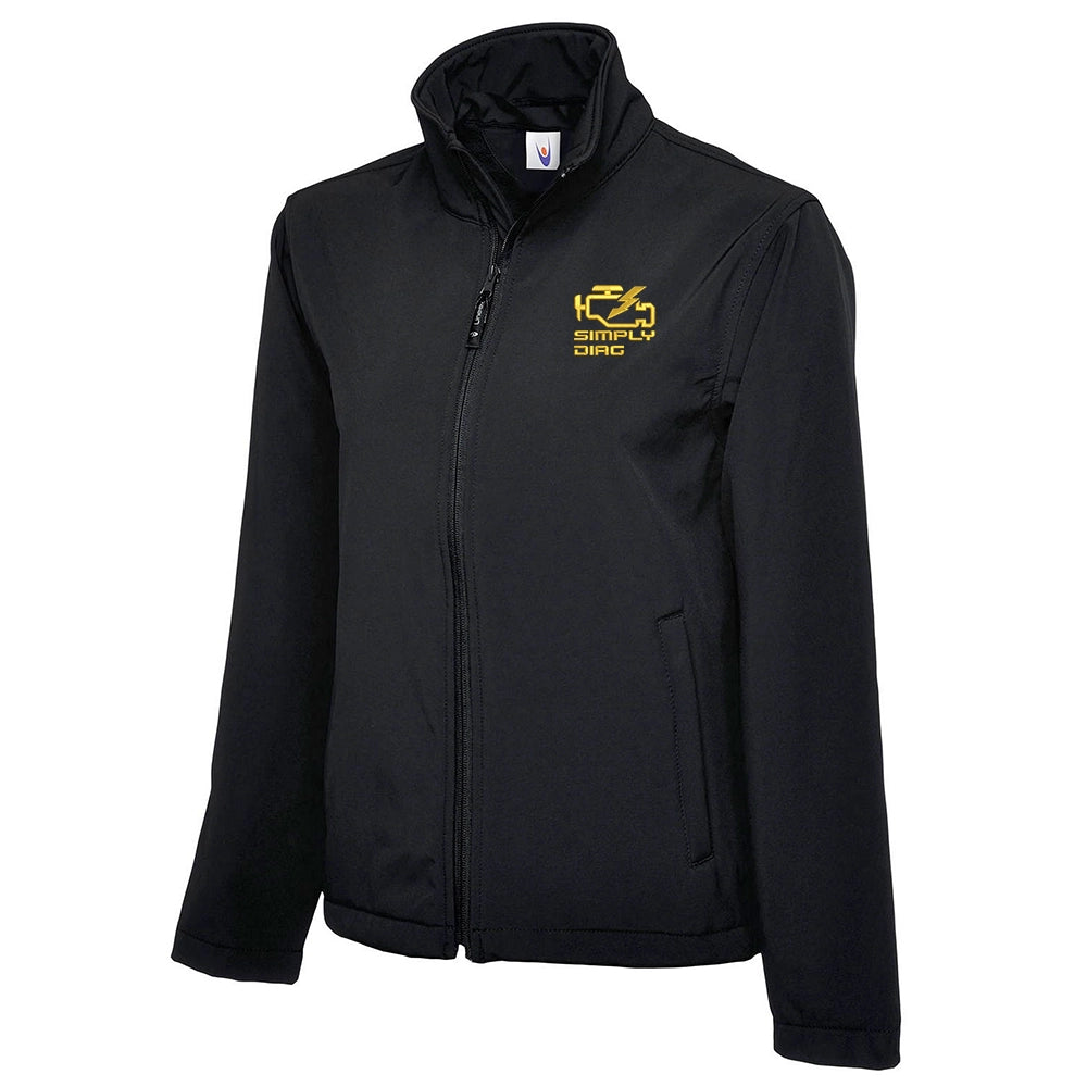 SimplyDiag Network Full Zip Soft Shell Jacket